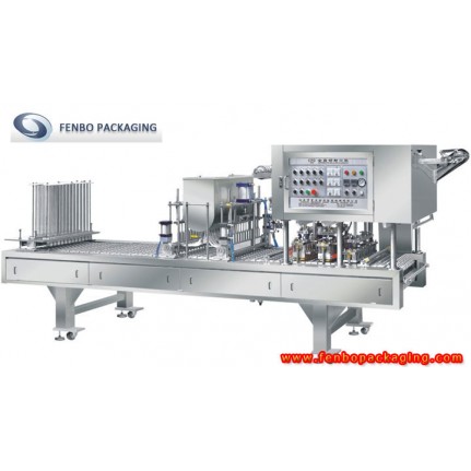 full automatic jelly cup filling and sealing packing machine-FBCFBA  full automatic jelly cup filling and sealing packing machine-FBCFBA