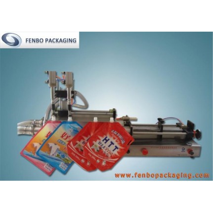 mini manual spout doypack stand up pouch filling packing machine-FBJFII mini manual spout doypack stand up pouch filling packing machine-FBJFII