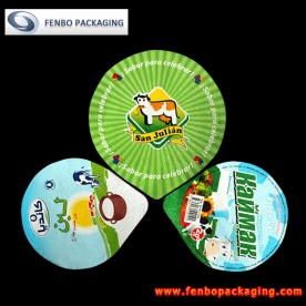 yogurt foil lids manufacturer | yogurt packaging-FBLBDP001