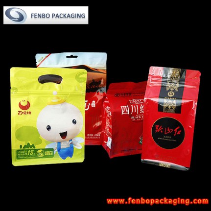 flat bottom tea packaging ziplock bags | packaging tea-FBBBFPD001