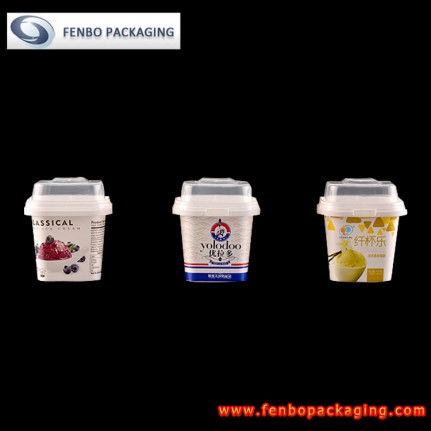 100gram custom plastic cups,yogurt packaging-FBSLB002