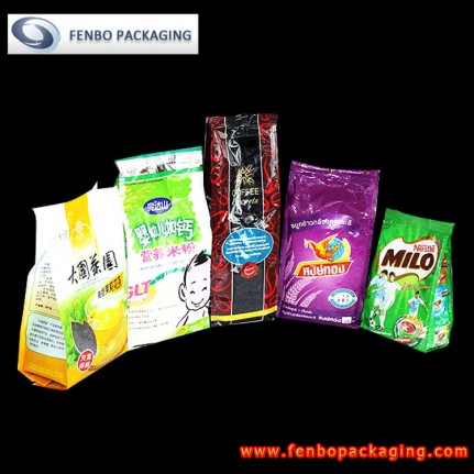 side gusseted foil powder pouch bags | powder food packaging-FBFQD002