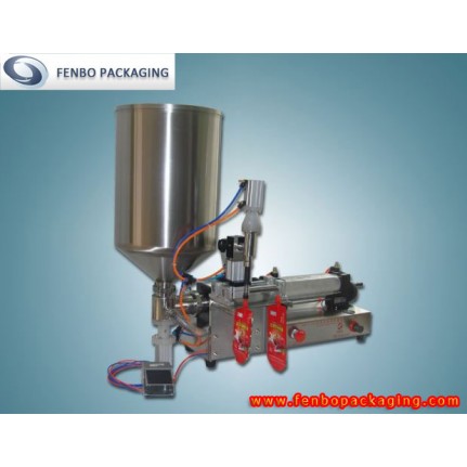 manual spouted doy pack stand up pouch bags filler packaging machine-FBKGFI manual spouted doy pack stand up pouch bags filler packaging machine-FBKGFI