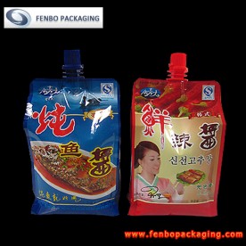sauce pouch manufacturers | sauce pack-FBQEB003