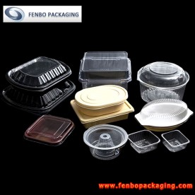 100gram-600gram de envase plastico con tapa,microwavable food packaging-FBSLSPRQ005