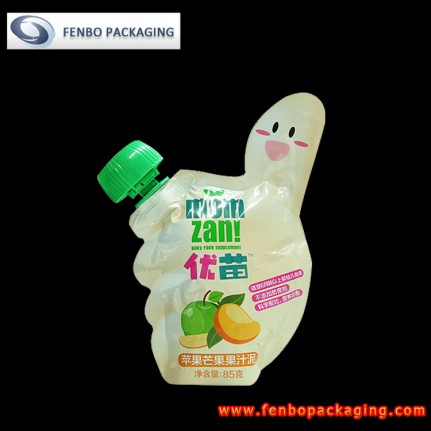 85gram fill n squeeze reusable baby food pouches bpa free-FBYXXZA004