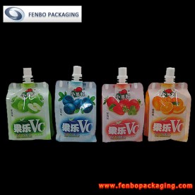 plastic spout pouch beverages bags | packaging of beverage-FBQEB006