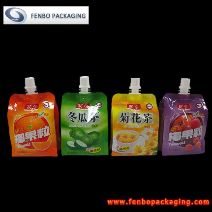plastic juice spout pouches | packaging of fruit juices-FBQEB007 plastic juice spout pouches | packaging of fruit juices-FBQEB007