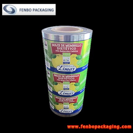 100 micron aluminum foil tray sealing lidding film easy peel-FBFKMA004