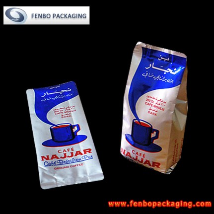 ground coffee in side gusset bags | packaging ground coffee-FBFQD009