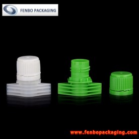 Dia 15mm plastic spouts cap for liquid spout pouches | packaging for liquid products-FBLW009