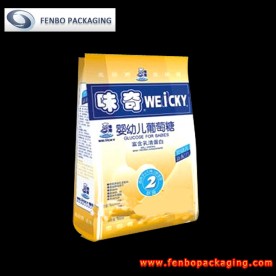 250gram printed foil side gusseted bags quad seal-FBFQDA001  250gram printed foil side gusseted bags quad seal-FBFQDA001
