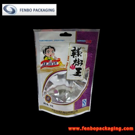 50gram stand up pouch with window and ziplock printing-FBLLZLA005B 50gram stand up pouch with window and ziplock printing-FBLLZLA005B