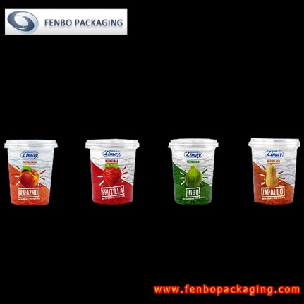 500gram custom printed plastic cups,sauce packaging-FBSLB016