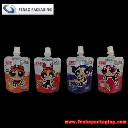 bottom gusset stand up pouch with spout packaging | doypack manufacturers-FBTBZL017 bottom gusset stand up pouch with spout packaging | doypack manufacturers-FBTBZL017