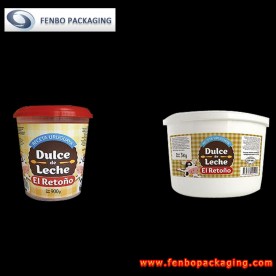 900gram/1000gram custom printed cups,emballage caramel-FBSLB017