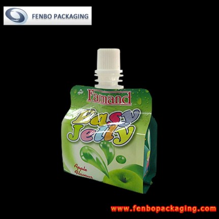 100gram jelly in squeeze spout pouch packets-FBQEBA001 100gram jelly in squeeze spout pouch packets-FBQEBA001