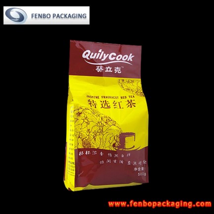 500gram custom printed side gusset tea packaging bags wholesale-FBFQDA005 500gram custom printed side gusset tea packaging bags wholesale-FBFQDA005
