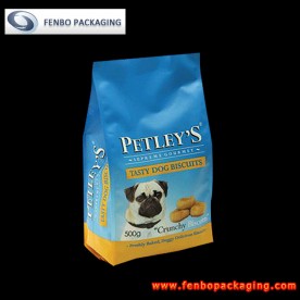 500gram soft dog food silver bags pouches wholesale-FBFQDA006