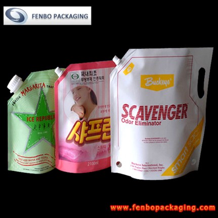 stand up liquid pouches bag with spout | doy bag packaging-FBXZZL021 stand up liquid pouches bag with spout | doy bag packaging-FBXZZL021