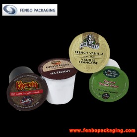 25gram k cups,black coffee packaging-FBSLB021