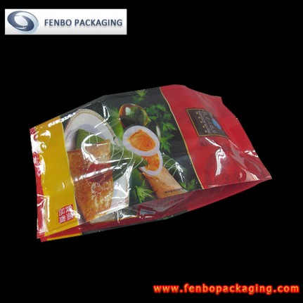 450gram quad seal gusseted plastic vacuum pillow pouches bag manufactureres-FBFQDA009 450gram quad seal gusseted plastic vacuum pillow pouches bag manufactureres-FBFQDA009