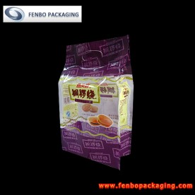 160gram side gusset plastic bags pouch vacuum quad seal manufacturer-FBFQDA011A