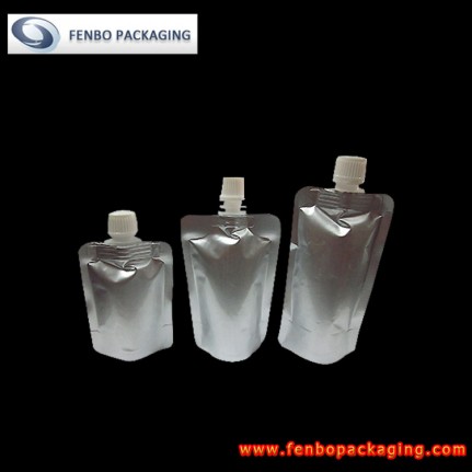 aluminium foil standing spout pouch | stand up foil pouches wholesale-FBTBZL028 aluminium foil standing spout pouch | stand up foil pouches wholesale-FBTBZL028
