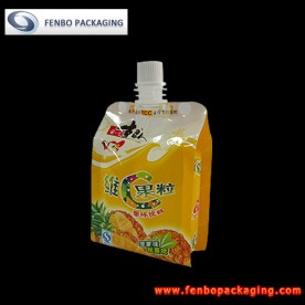 180ml plastic spouted frozen juice pouches bags-FBQEBA007C