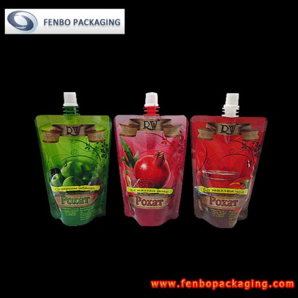 stand up drink beverage spout pouch bags | beverage packaging-FBTBZL031 stand up drink beverage spout pouch bags | beverage packaging-FBTBZL031