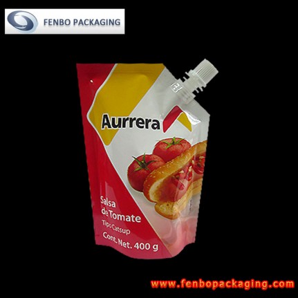 400gram tomato ketchup stand up pouches mexico-FBXZZLA005B 400gram tomato ketchup stand up pouches mexico-FBXZZLA005B