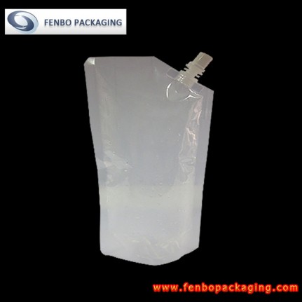500ml bolsas doypack transparentes de plastico con tapa rosca para agua-FBXZZLA006
