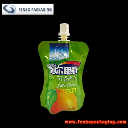 mylar standing up pouches with nozzle 150 ml-FBYXZLA008A mylar standing up pouches with nozzle 150 ml-FBYXZLA008A