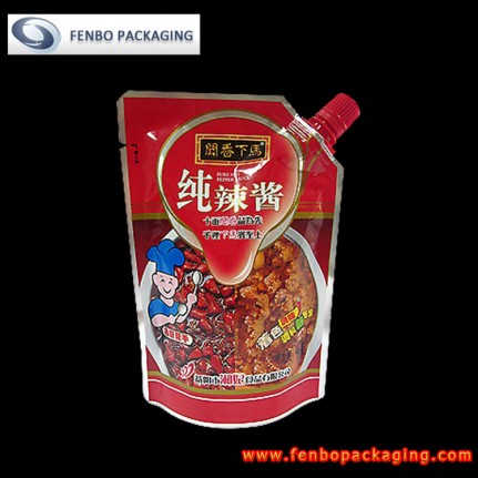 600ml red chilli sauce pouch-FBXZZLA008
