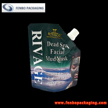 250gram cosmetic packaging stand up spout bag pouch-FBXZZLA009 250gram cosmetic packaging stand up spout bag pouch-FBXZZLA009