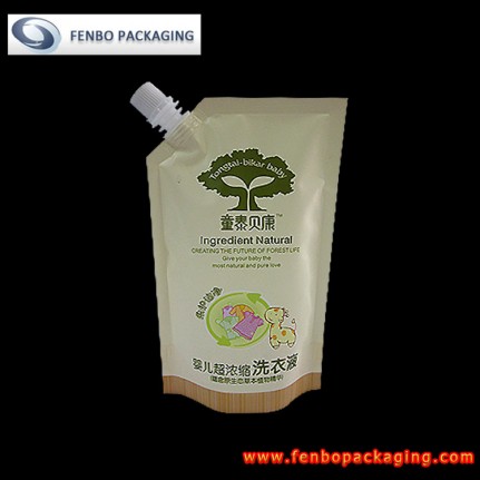 400gram liquid laundry detergent in bags pouches-FBXZZLA010A 400gram liquid laundry detergent in bags pouches-FBXZZLA010A