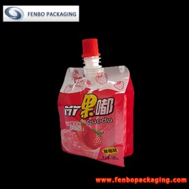 180ml disposable refillable juice plastic drink bags pouch-FBQEBA012B