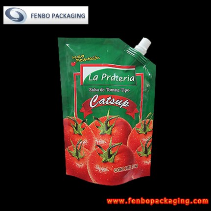 tomato paste ketchup doypack stand up pouches 1kg-FBXZZLA011