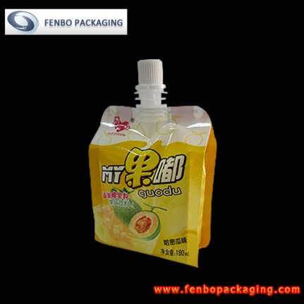 180ml spouted drink juice packaging bags pouches-FBQEBA012D 180ml spouted drink juice packaging bags pouches-FBQEBA012D