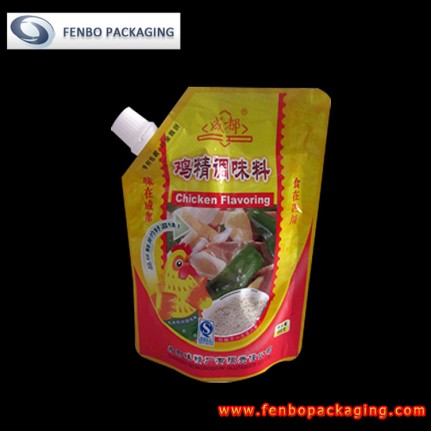 230gram spices packaging in a pouch bags-FBXZZLA012B