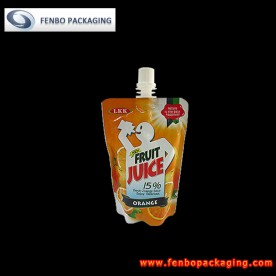 150ml aluminium foil stand up pouch with cap for juice packaging-FBTBZLA001A