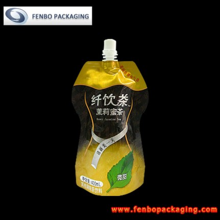 400ml aluminium foil tea stand up pouch spout pouch-FBYXZLA015C 400ml aluminium foil tea stand up pouch spout pouch-FBYXZLA015C
