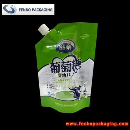 400gram plastic standing spout pouch jakarta indonesia-FBXZZLA015A 400gram plastic standing spout pouch jakarta indonesia-FBXZZLA015A