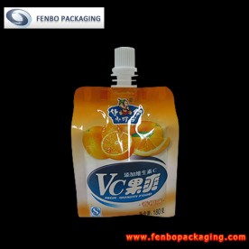 180ml disposable beverage bags plastic pouch for sale-FBQEBA018A