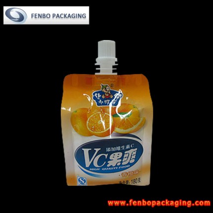 180ml disposable beverage bags plastic pouch for sale-FBQEBA018A