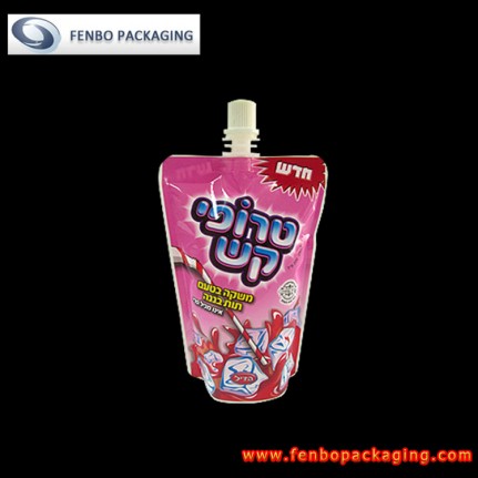 150ml bolsas doypack stand up pouch con boquilla para liquidos-FBTBZLA011
