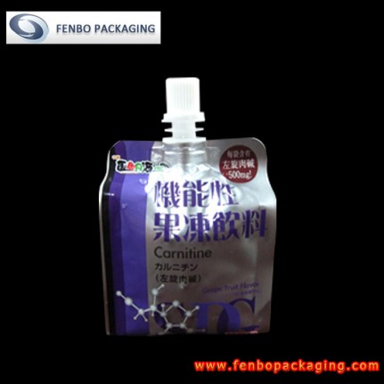 180ml aluminum foil beverage in spout pouch bag-FBQEBA021C 180ml aluminum foil beverage in spout pouch bag-FBQEBA021C