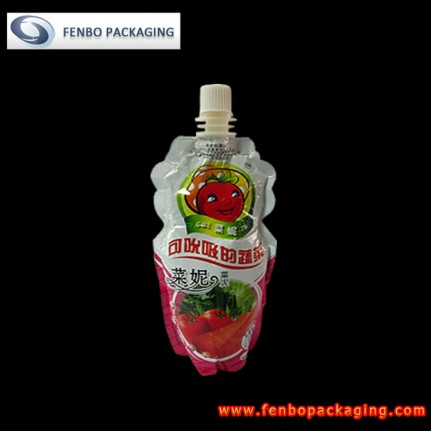 150gram homemade vegetable puree food pouches-FBYXZLA034  150gram homemade vegetable puree food pouches-FBYXZLA034