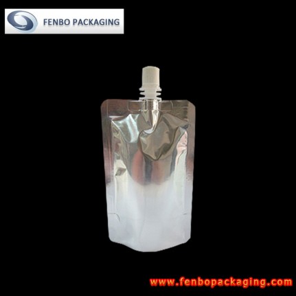 150ml aluminium foil stand up pouch with spout samples-FBTBZLA018  150ml aluminium foil stand up pouch with spout samples-FBTBZLA018