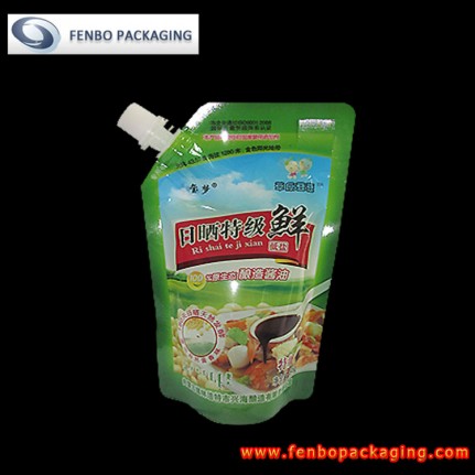 360gram soya sauce in pouch-FBXZZLA026 360gram soya sauce in pouch-FBXZZLA026